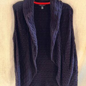 Tommy Hilfiger Navy XL Cardigan Vest